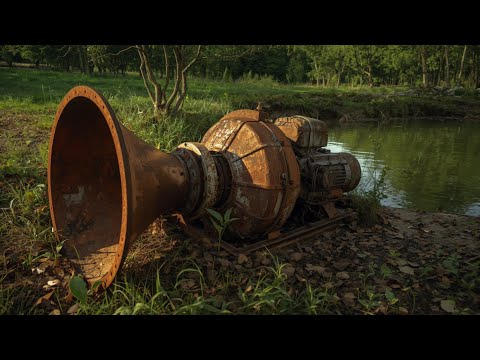 I Wish NASA And CHINA Had Known About This Machine Sooner Restoring A Rusty Machine Under A Lake 