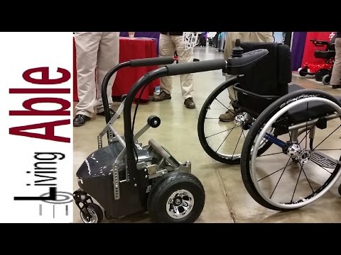 See How Easily You Can Turn A Manual Wheelchair Into a Power
