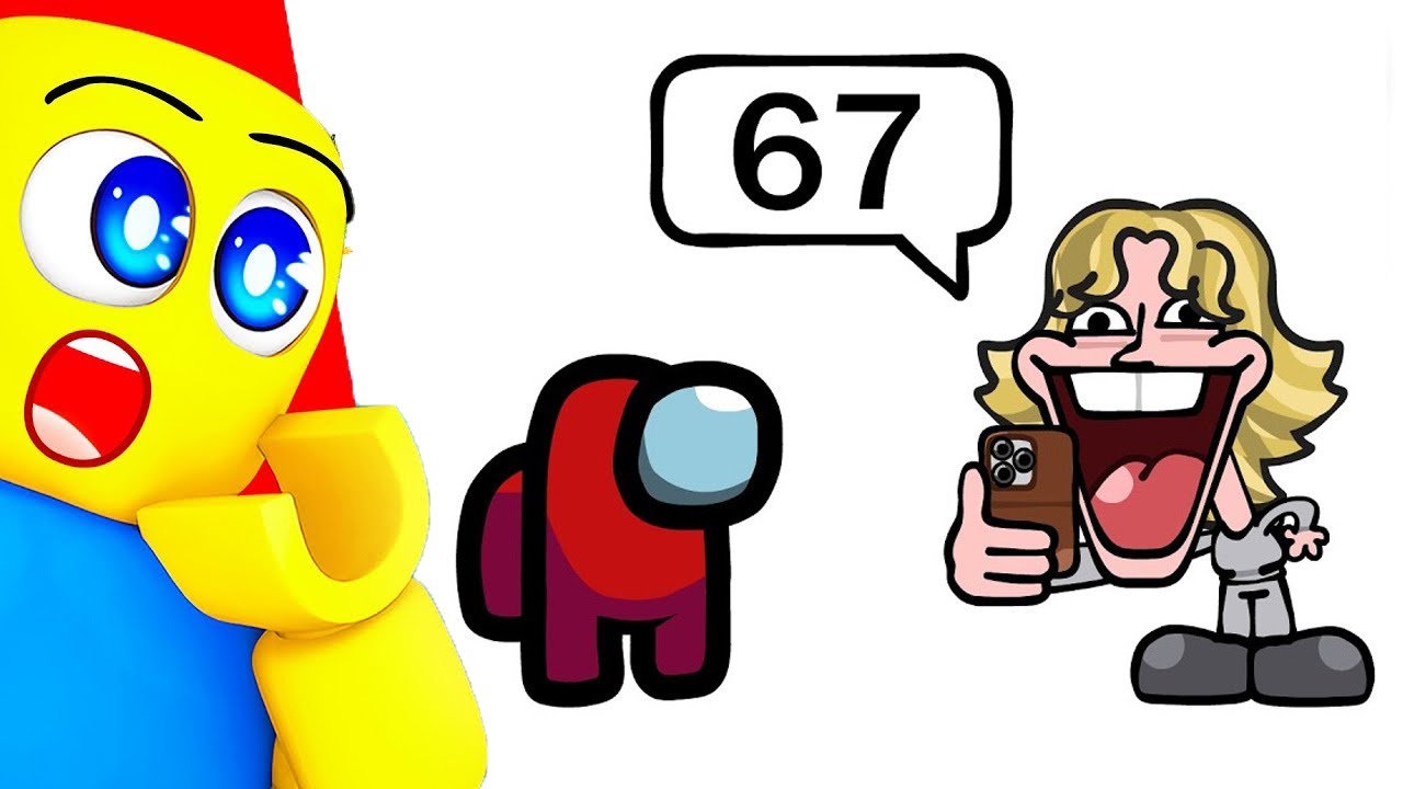 AMONG US vs 67 KID