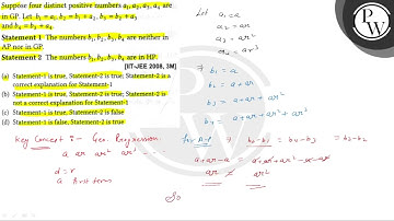 Suppose four distinct positive numbers \( a_{1}, a_{2}, a_{3}, a_{4...