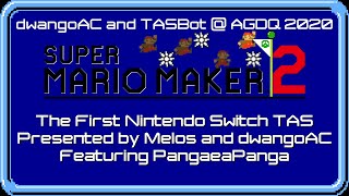 Real TAS of SMM2 on Switch: TASBot plays Super Mario Maker 2 at AGDQ 2020