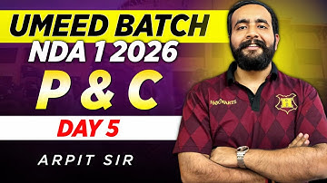 Permutation & Combination Day 5 | NDA 1 2026 Maths | Umeed Batch