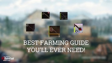 Best Tool/farming (kinda) guide! (for beginners) -last island of survival