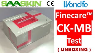 Wondfo Finecare™ CK-MB Rapid Quantitative Test | UNBOXING | FIA Test | #W205