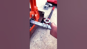 High-Efficiency Manual Threading Machine – PipeThreadingTool #virapshorts