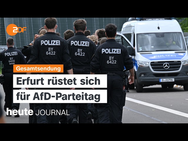 heute journal vom 03.07.2026 Rücktritt nach WM-Debakel, AfD-Parteitag in Erfurt