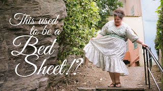 Making a Last Minute Summer Dress from an Old Bedsheet