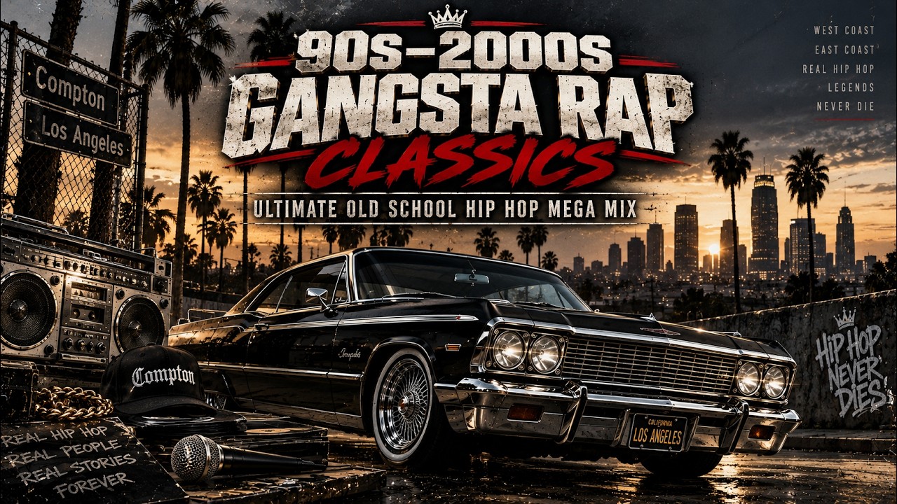 90s–2000s Gangsta Rap Classics | Ultimate Old School Hip Hop Mega