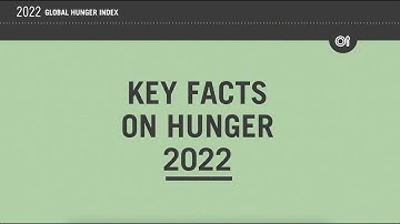 Facts about Hunger | Global Hunger Index 2022