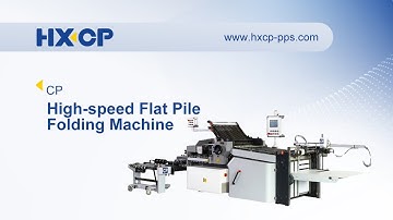 CP High-speed Flat Pile Folding Machine