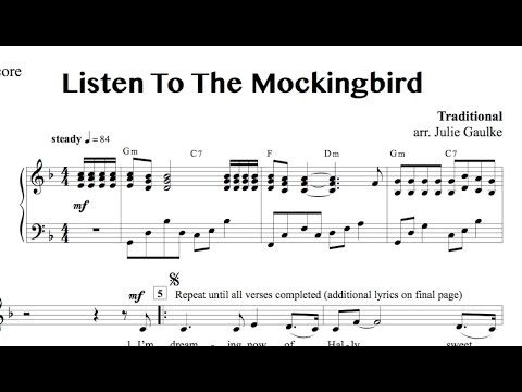 Piano Dreamers - Mockingbird (Instrumental): listen with lyrics