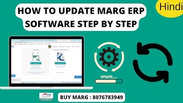 How to update marg erp software with new features 2023 complete step by step in hindi Buy8076783949