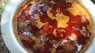 Brinjal Potato Chana Curry Primitive  | Indian cooking videos youtube | Traditional Indian recipes