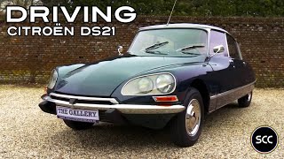 CITROËN DS 21 \/ CITROEN DS21 1972 - Test drive in top gear - Engine sound | SCC TV