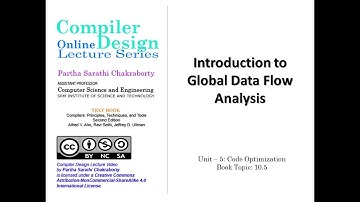 UNIT 5 - Introduction to Global Data Flow Analysis