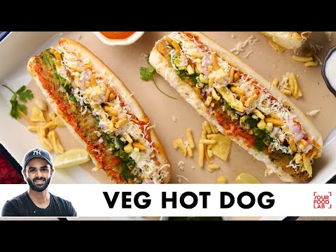 Veg Masala Hot Dog | देसी मसाला हॉट डॉग | Chef Sanjyot