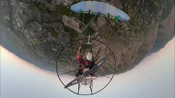 My first Infinity - Acro Paramotor
