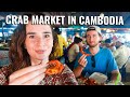 We went to a CRAB MARKET in KEP, CAMBODIA
