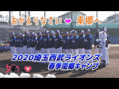 「埼玉西武ライオンズが好きぃ～♡２０２０南郷春季キャンプ」　日南市役所 好きぃ～部 240