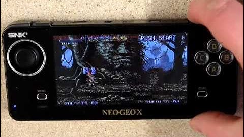 NEOGEO X New Firmware Video - Introduction + TURBO MODE [LEAK]