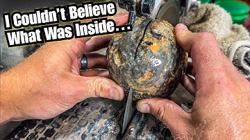 I Cut Open a MYSTERY Geode...  What