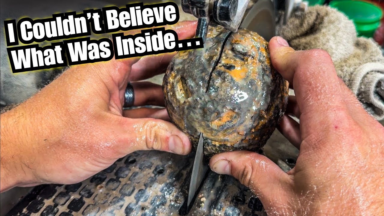Я вскрыл ЗАГАДОЧНУЮ жеоду... То, что внутри, потрясло меня!