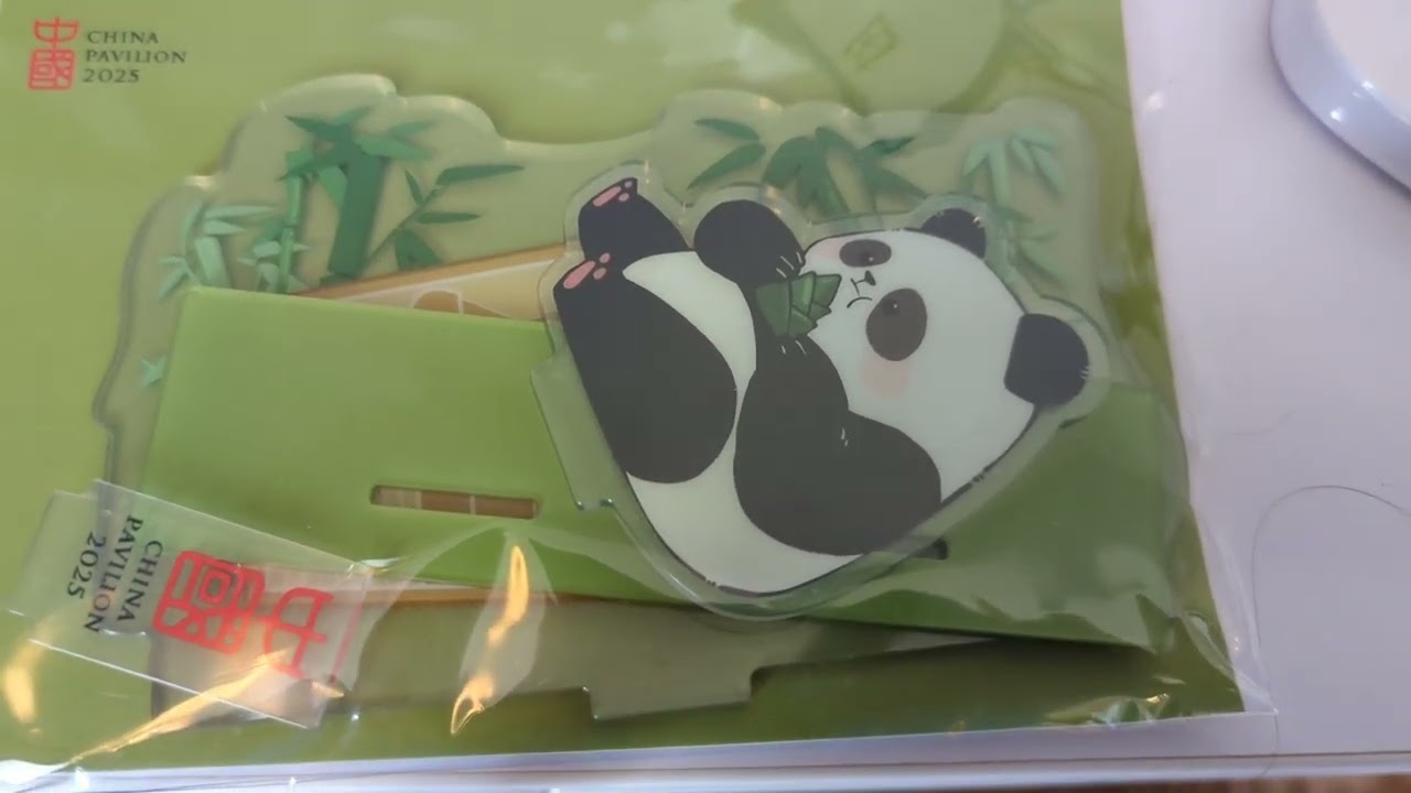 EXPO2025 China Pavilion.　Acrylic Stand（Giant Panda）