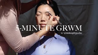 GRWM 5-Minute No Foundation Soft Everyday Zoom Makeup Tutorial | THE MANTRA CO. screenshot 2