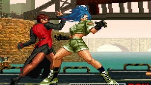 KOF 96 gameplay LEONA VS VICE #Shorts