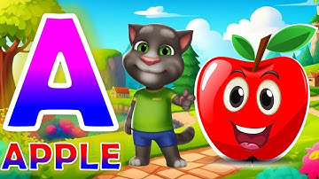 Phonics Song 2 with TWO Words in 3D-A For Airplane - ABC Alphabet Songs with Sounds for Children-11