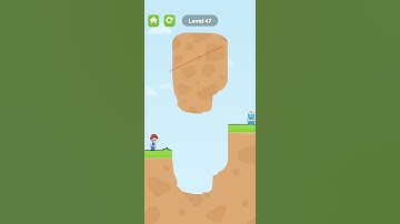 😅😅slice to save man level 47😂😂#slicetosave #game #walkthrough  #slicetosavegame #funny #shorts
