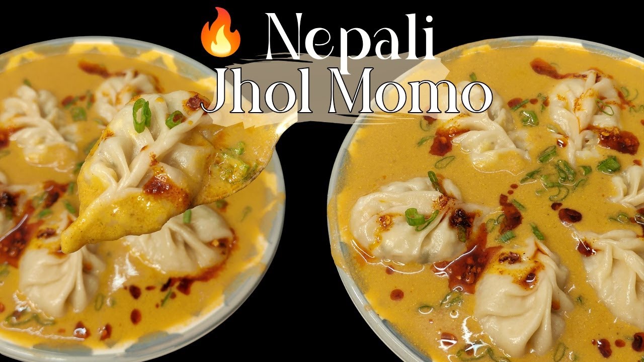 Street Style Jhol Momos Recipe | Nepali Style Jhol Momo