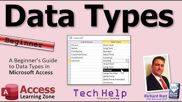 Microsoft Access Data Types for Beginners