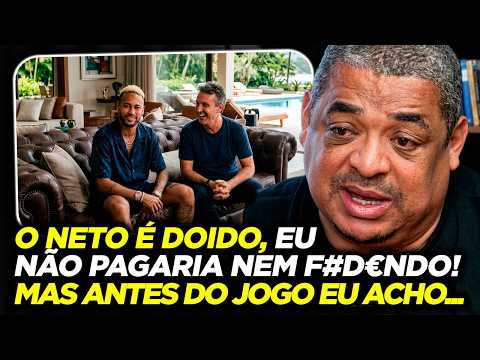 VAMPETA DOESN'T HOLD BACK ON NEYMAR'S CHARITY AUCTION AND LETS IT RIP ON SANTOS' SITUATION