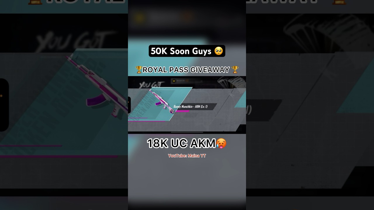 Rp Giveaway at 50k Subs 🏆 Bunny Akm Create Opening @mainayt 