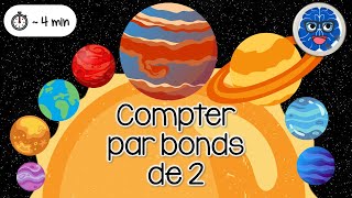 BRAIN BREAK - PARLONS NUMÉROS - Compter par bonds de 2 - Skip Counting by 2 (DPA APQ)
