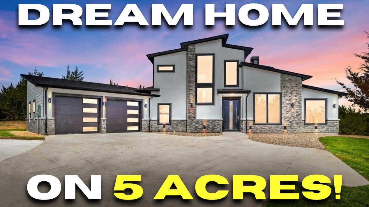 Luxury New Construction Home For Sale in Sherman Texas YouTube