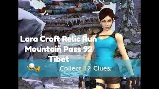 Lara Croft Relic Run 92 Mountain Pass offline Android games replay screenshot 4