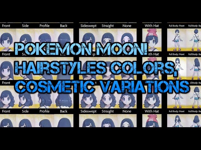 Pokémon Ultra Sun & Ultra Moon Haircuts: How to Change Your Hairstyle -  GameRevolution