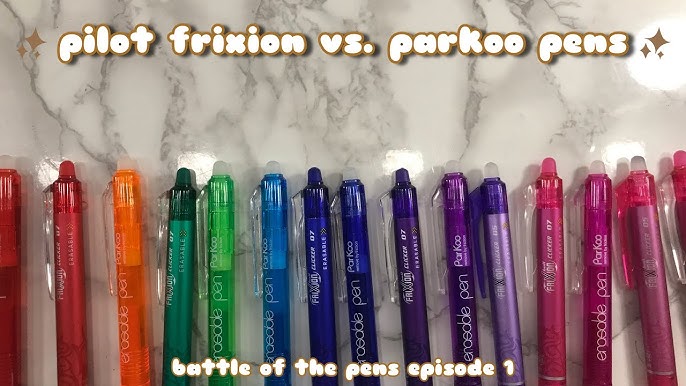 Erasable Gel Pens - Pilot Frixion Clicker Retractable Gel Pens Review 