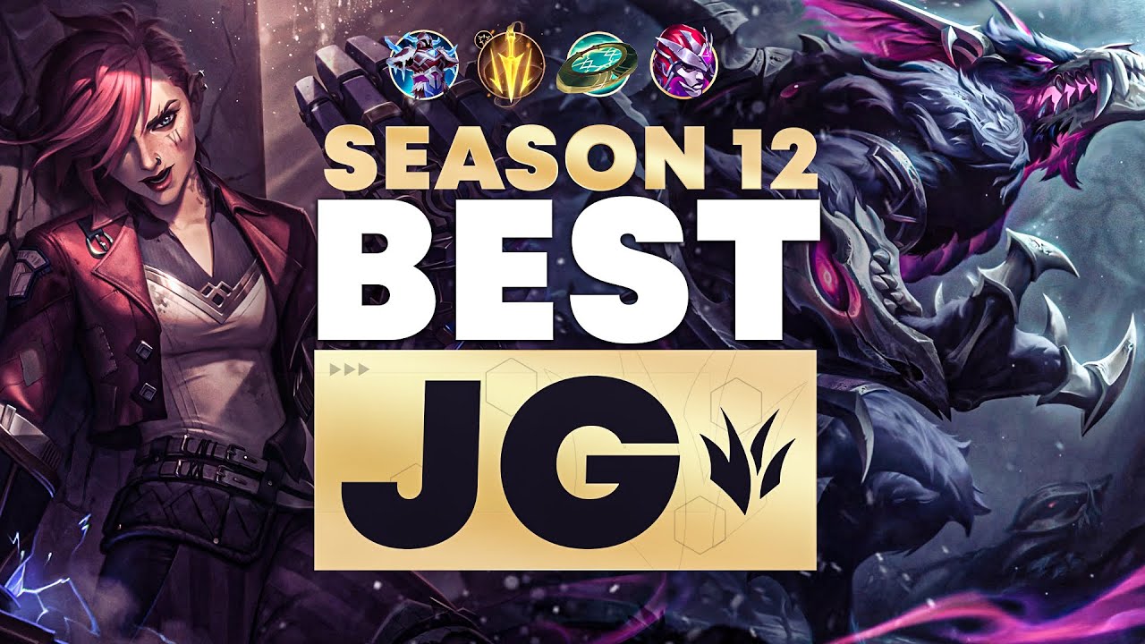 The BEST Junglers For Season 12 With Items & Runes! | All Ranks Tier List of Legends - YouTube