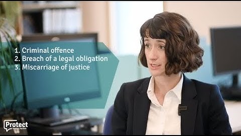 Protected Disclosures & Whistleblowing