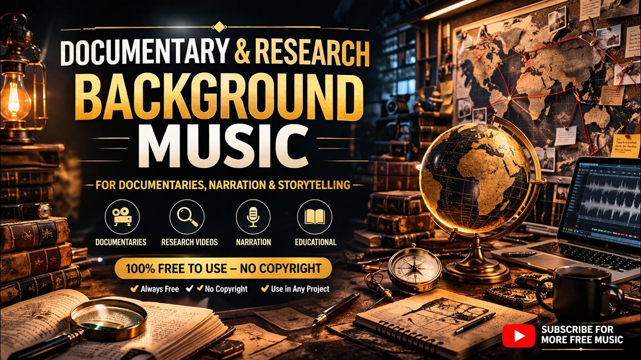 100% Free Cinematic News Music – Documentary Background Soundtrack (No ...