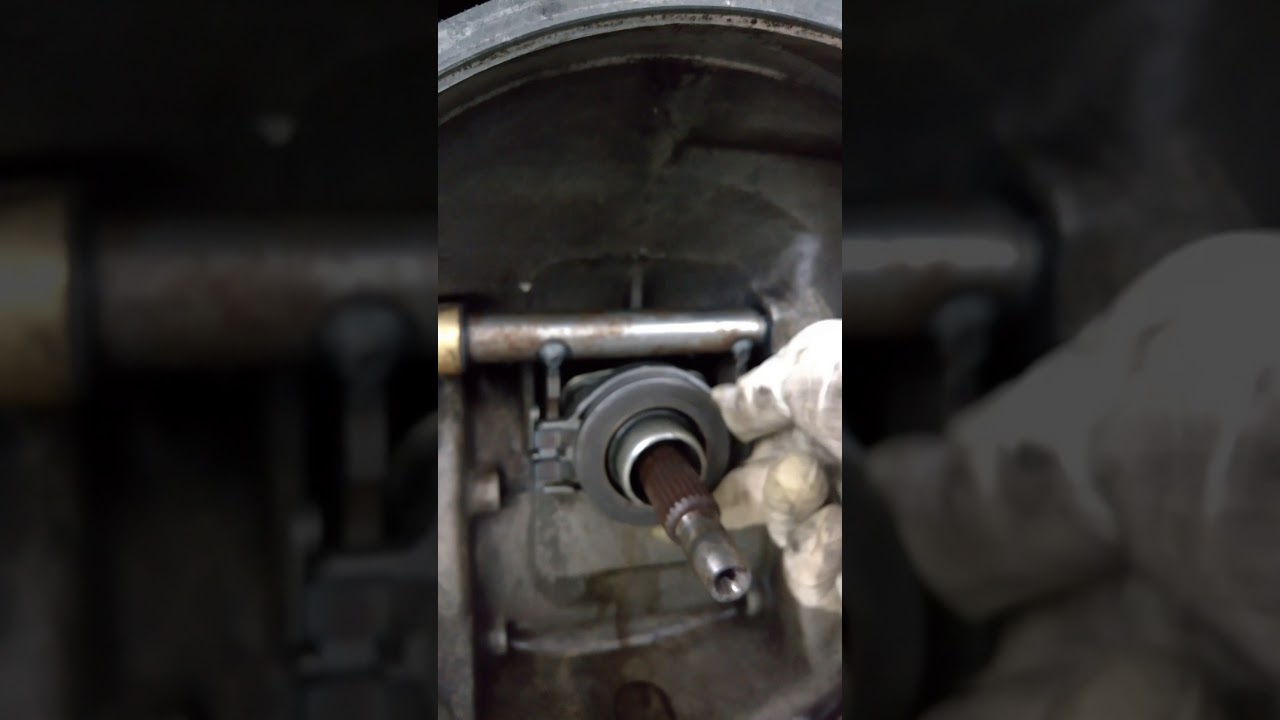Checking the throwout bearing. YouTube