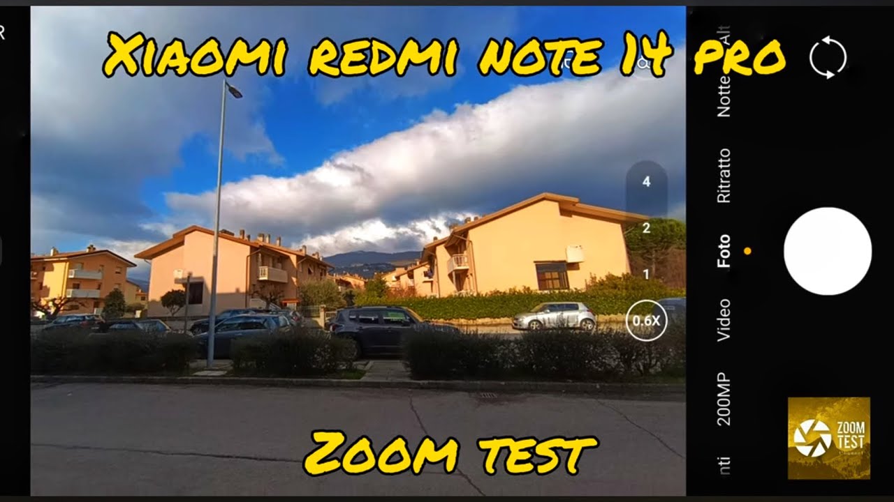 Xiaomi Redmi Note 14 Pro 5G zoom test | From 0,6X to 20X • 50Mpx | test Camera