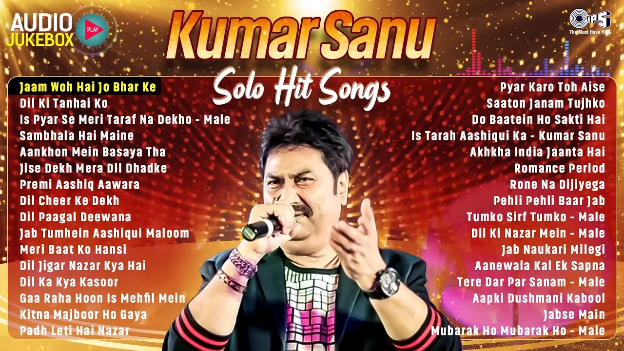 Live : - Kumar Sanu Solo Hit Songs | 90s Superhit Hindi Romantic Songs | Sadabahar Song