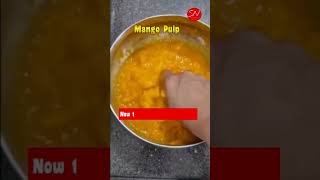 how to make mango pulp/ how to preserve mango/ mango preserve without presevatives #food #mangopulp