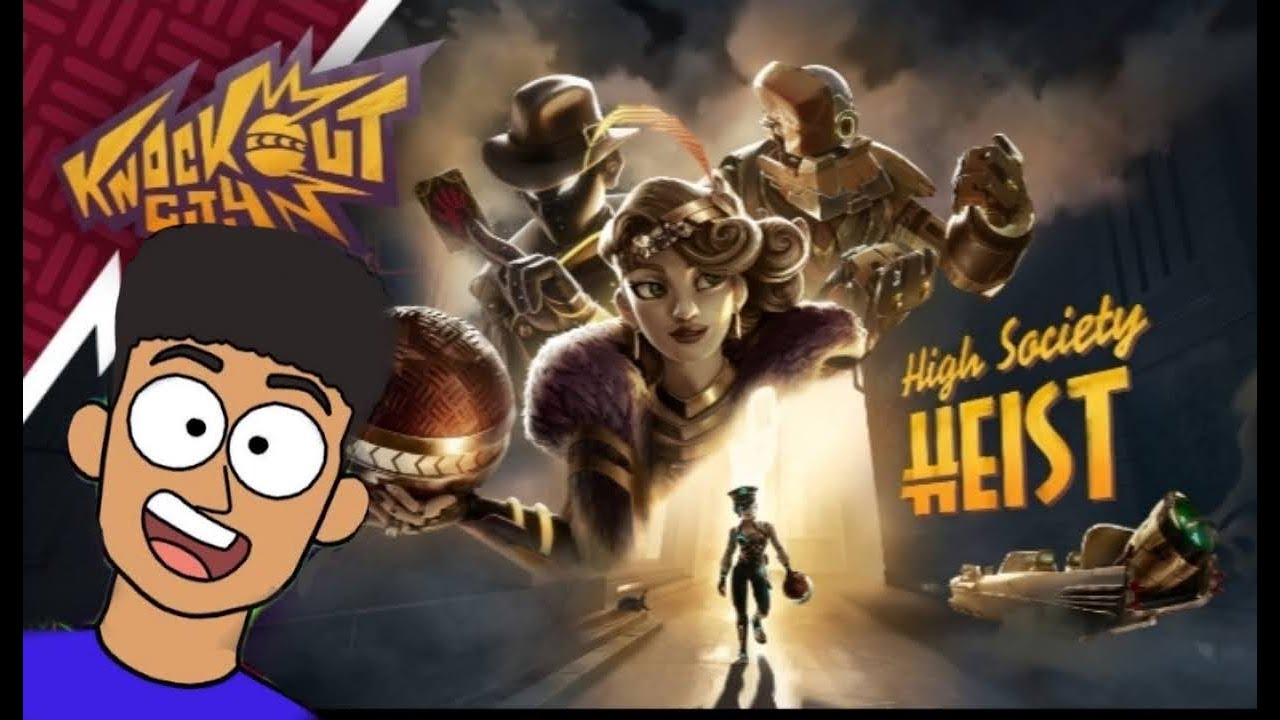 Knockout City Season 8 High Society Heist IS HERE!!!  *NEW GAME MODE BANK BALL* 🔴LIVE🔴