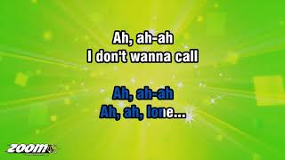 David Guetta feat Anne Marie - Don't Leave Me Alone - Karaoke Version from Zoom Karaoke