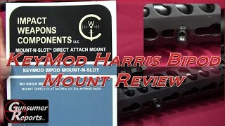 Impact Weapons Components Keymod Harris Bipod Mount